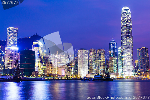 Image of Hong Kong night