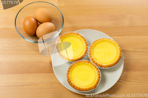 Image of Hong Kong Local food, Egg tart