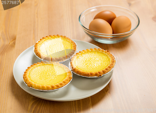 Image of Egg tart and egg