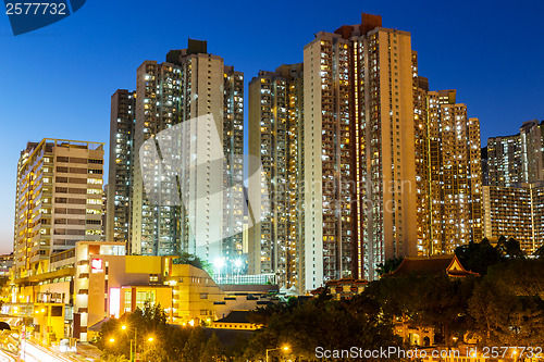 Image of Hong Kong cityscape