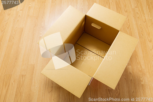 Image of Box on floor