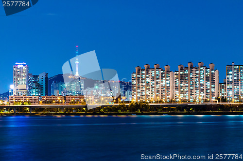 Image of Seoul skyline