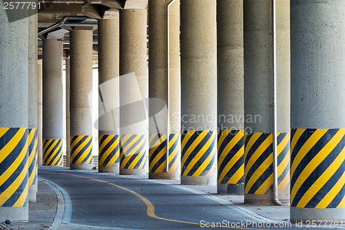 Image of Bottom view under the viaduct