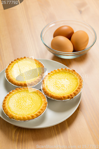 Image of Egg tart and egg