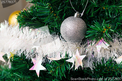 Image of Christmas tree decoration