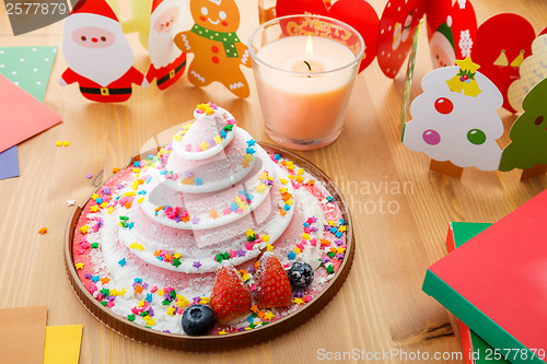 Image of Christmas cake