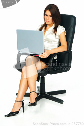 Image of Sexy business woman