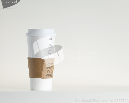 Image of White Paper Cup