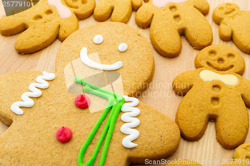 Image of Gingerbread man cookie