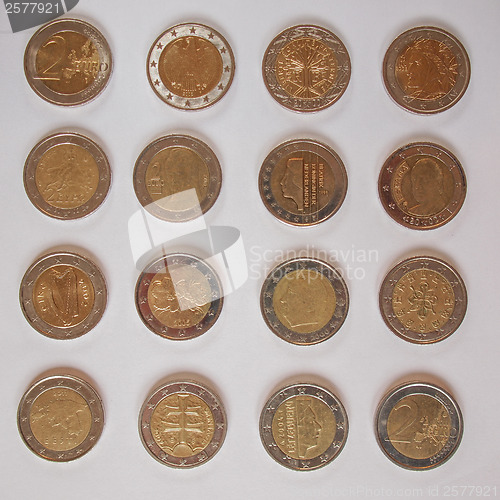 Image of Euros money