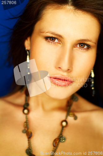 Image of Sexy Brunette Portrait