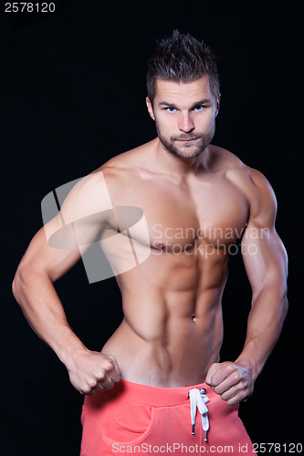 Image of Young muscular man