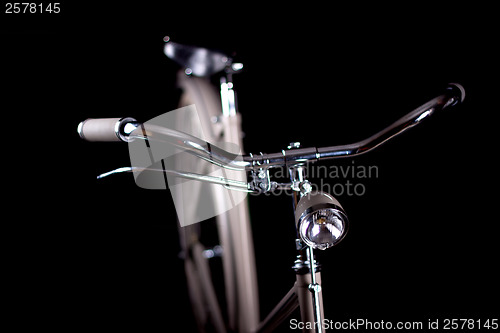 Image of Old refurbished retro bike - Details