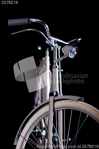 Image of Old refurbished retro bike - Details