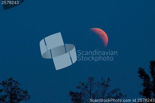Image of Lunar eclipse 15.6.2011