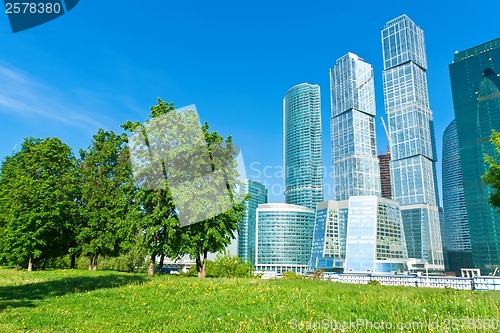 Image of Modern scyscrapers