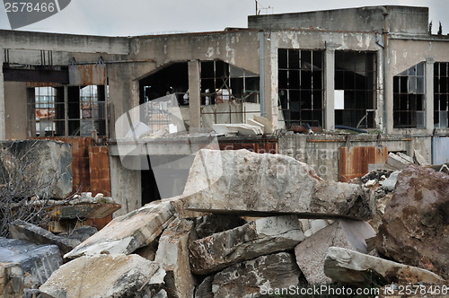 Image of marble factory ruins