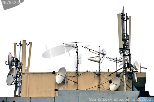 Image of telecommunication antenna