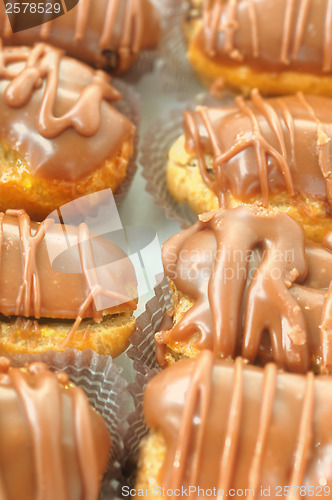 Image of eclair chocolate dessert