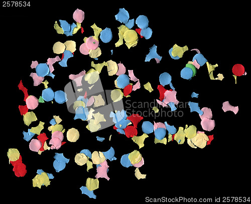 Image of confetti paper