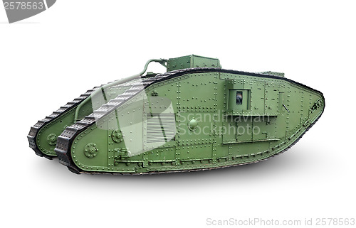 Image of Green tank