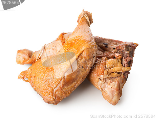 Image of Cooked chicken legs