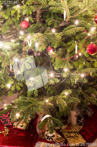 Image of Presents under the christmas tree