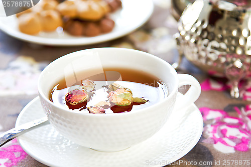 Image of Tea with Rose 