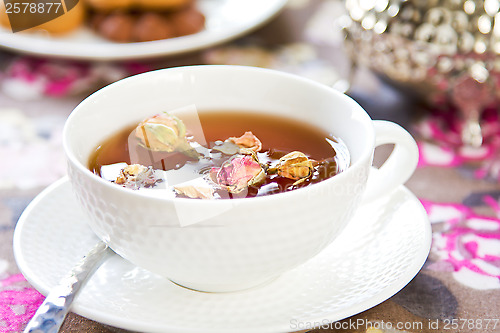 Image of Tea with Rose 