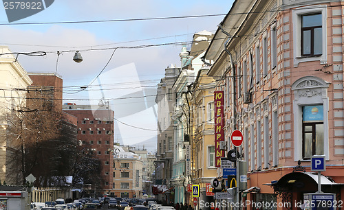 Image of Old street in Moscow