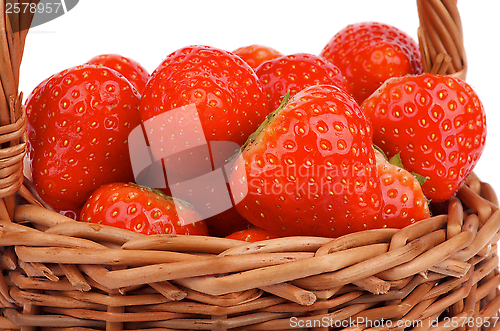 Image of Strawberries in Basket