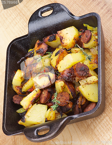 Image of Sausages and Potato Stew