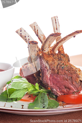 Image of roasted lamb rib