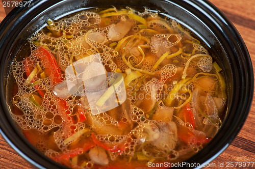 Image of Fresh vegetable soup