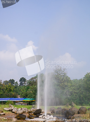 Image of hot springs, chiangmai, thailand