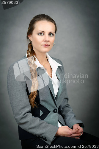 Image of Middle age business woman