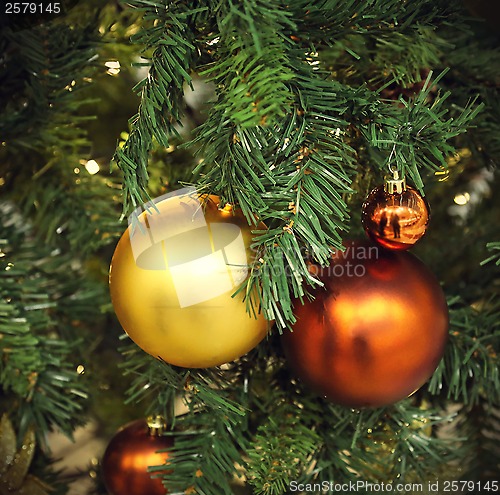 Image of Christmas decorations