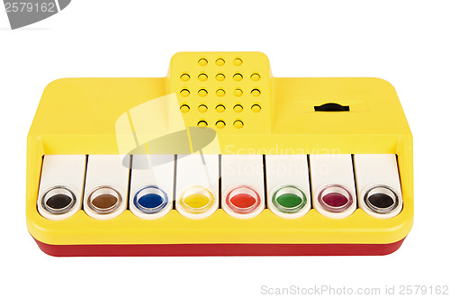 Image of Baby Musical Toy 80s of the 20th century, isolated