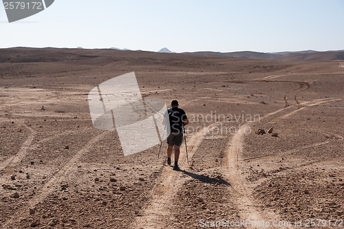 Image of Tourists in judean desert