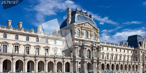 Image of Louvre museum
