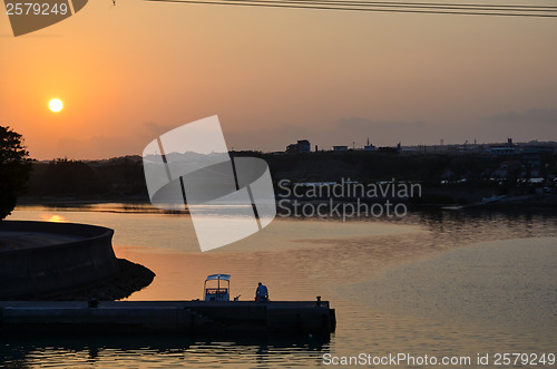 Image of Calm sunset