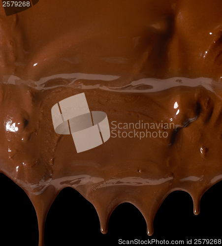 Image of melting chocolate