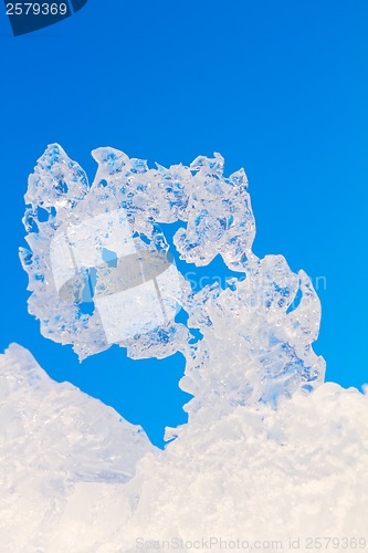 Image of ice pattern