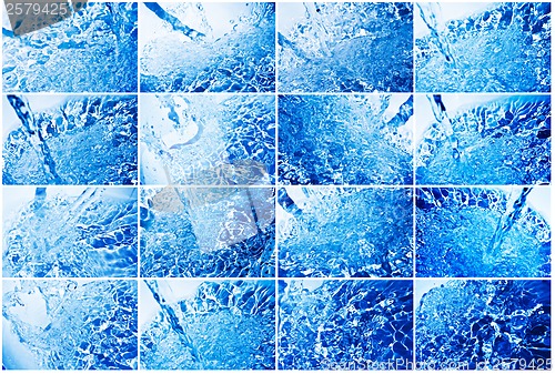 Image of Blue water