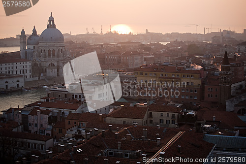 Image of Sunset in Venice