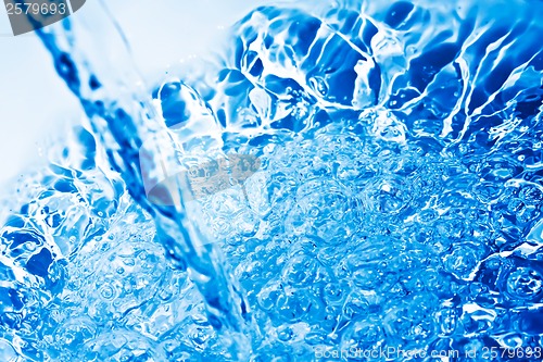 Image of Blue water
