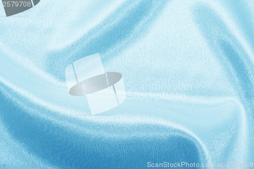 Image of Blue silk