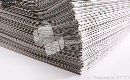 Image of lots of newspapers