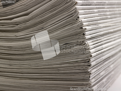 Image of lots of newspapers