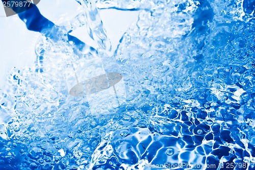 Image of Blue water